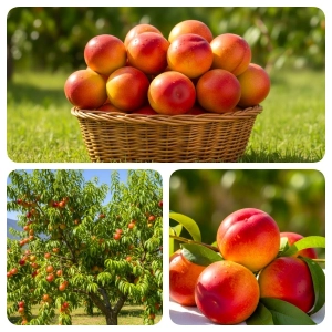 NEKTARYNKA bardzo słodka i odporna mróz - sadzonki 110 / 140 cm