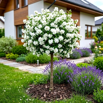 JAŚMINOWIEC SZCZEPIONY NA PNIU - sadzonki 140 / 160 cm