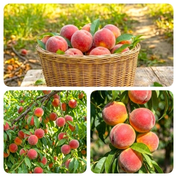 BRZOSKWINIA ROSYJSKA odporna na mróz - sadzonki 120 / 140 cm