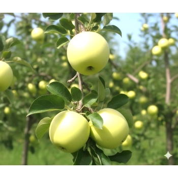 JABŁOŃ PAPIERÓWKA W DONICY wczesna odmiana niskopienna - sadzonki 110 / 140 cm