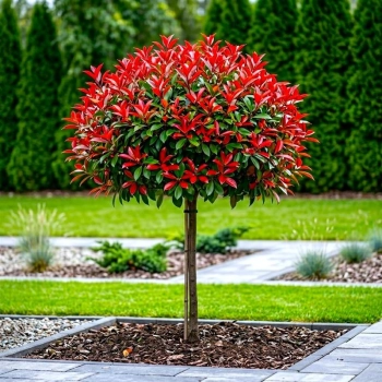 GŁOGOWNIK na pniu RED ROBIN - sadzonki 140 / 160 cm