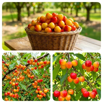 CZEREŚNIA MIODÓWKA bladoróżowa - sadzonki 50 / 90 cm