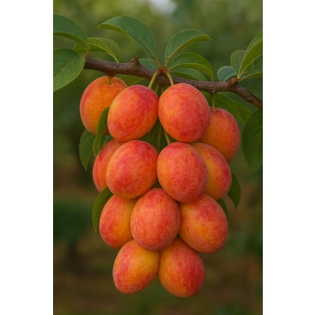 ŚLIWA KRÓLOWA WIKTORIA aromatyczny owoc - sadzonki 90 / 140 cm