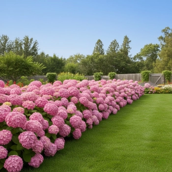 HORTENSJA KRZEWIASTA BUBBLEGUM - sadzonki 10 / 20 cm