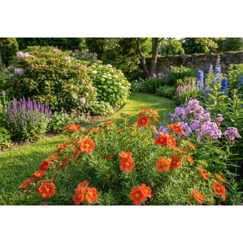 PIĘCIORNIK RED ACE czerwony - sadzonki 10 / 20 cm