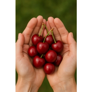 WIŚNIA PANDY deserowa i na soki - sadzonki 60 / 90 cm