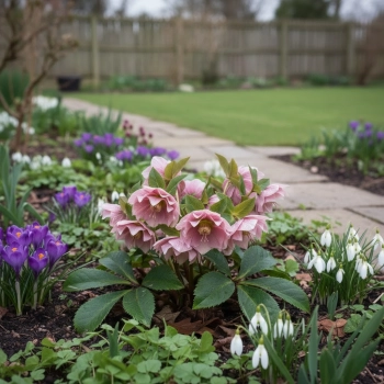 CIEMIERNIK DOUBLE ELLEN PINK - sadzonki 10 / 15 cm