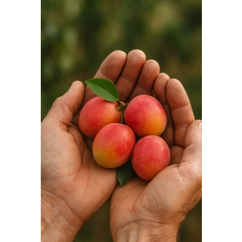 ŚLIWA BRZOSKWINIOWA słodkie orzeźwienie - sadzonki 90 / 140 cm